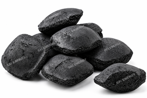 Briquettes de charbon de coco écologiques de qualité supérieure Cocotronics, forme oreiller, longue durée de combustion, haute chaleur, sans fumée - Product Image 3