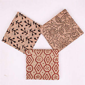 New Handmade Cotton Bandana Scarf Floral Boho Style Summer Unisex Casual <b>Beach</b> Wear Square Handkerchief Hand Block Printed - Product Image 4