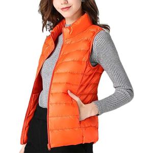 Nuevo Chaleco Acolchado de Punto para Mujer, Talla Grande, con Exterior de Nailon, Relleno de Poliéster, Transpirable, Impermeable y Ecológico - Product Image 2