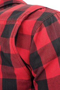 <b>Men</b>’s <b>Red</b> <b>Black</b> Buffalo Check Flannel <b>Shirt</b> Rugged Lumberjack Long Sleeve Outdoor Utility <b>Shirt</b> Snap Button Private Label Wholes - Product Image 4