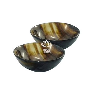 Cuenco de cuerno pulido de primera calidad para elegantes salas de estar y hermosos arreglos de platos para servir como acompañamiento del plato principal. - Product Image 6