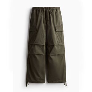 Pantalon ample à jambes larges pour homme, coupe décontractée, design confortable et détendu pour un usage quotidien, style streetwear et extérieur - Product Image 4