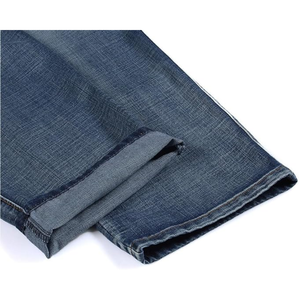 กางเกงยีนส์ทรงหลวมลำลองสำหรับผู้ชาย – กางเกงทำงานผ้าเดนิมสไตล์ฮิปฮอปพร้อมกระเป๋าคาร์โก้ กางเกงสไตล์สตรีท - Product Image 5