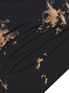 Camiseta Corta Personalizada OEM de Manga Corta, Color Sólido, 100% Algodón, para Yoga, Gimnasio, Ropa Deportiva, Verano, Transpirable - Product Image 2