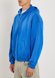 Vornex Industry Hot Sale Premium Style Zipper Pullover <b>Jacket</b> For Men Adjustable Comfort Fit Durable Cotton Wholesale Hoodie OEM - Product Image 4
