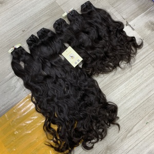 Extensiones de trama de paquete alineado de cutículas completas de cabello vietnamita de alta calidad cabello humano Vietnam - Product Image 2