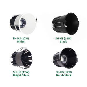 Foco <span class=keywords><strong>LED</strong></span> Empotrable Minimalista de Aluminio con Borde Ultra Estrecho para Interiores, 5W 7W 10W 12W, Ra98, Alto CRI - Product Image 2