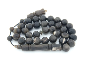 Tasbih de Cuerno de Buey Natural, Misbaha, Cuentas de Oración Personalizadas al por Mayor - Product Image 6