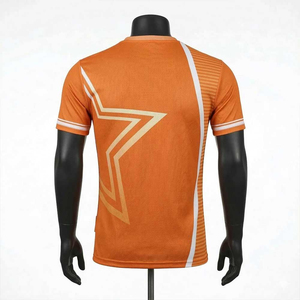 เสื้อยืดผู้ชายทรงหลวม พิมพ์ลายแบบ Sublimation  ไซส์ใหญ่พิเศษ คุณภาพสูง ระบายอากาศได้ดี แห้งเร็ว เป็นมิตรกับสิ่งแวดล้อม - Product Image 3
