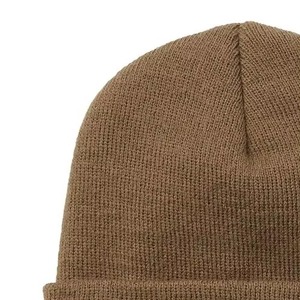Custom Logo Patch Knitted Winter Waffle Beanie <b>Hats</b> with 3D Embroidery DClassic Custom Your Own Embroidery Logo Beanies Jacquard - Product Image 4