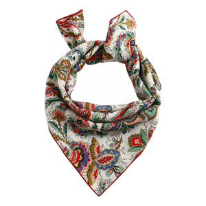 Vente directe usine, faible MOQ, bandana décontracté respirant pour femmes musulmanes, en soie satinée, étiquette privée, design personnalisé, toutes options - Product Image 2