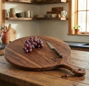 Handmade Wooden Cutting <b>Board</b> Natural Wood Kitchen Chopping <b>Board</b> Wholesale Dining Serving Tableware - Product Image 5