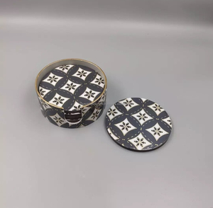 ที่รองแก้วไม้เรซินอีพ็อกซี่ทำจากไม้สำหรับดื่มชากาแฟ - Product Image 5