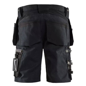 Pantalones Cortos Cargo de Trabajo para Hombre, Estilo Utilitario, con Múltiples Bolsillos, Cierre de Botones, Transpirables, Resistentes, de Algodón, OEM ODM - Product Image 5