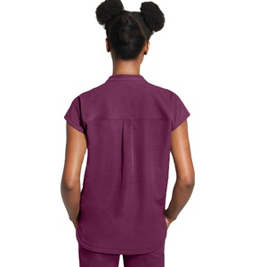 Comfortable Rayon Canvas Fabric Hospital <b>Scrub</b> Sets Medical Unisex Nursing <b>Uniforms</b> for Spa Salon <b>Scrubs</b> with Customized Color - Product Image 6