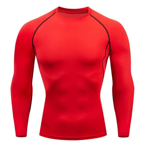 Premium Compression Fitness Rash Guard Long Sleeve Athletic Top for Men Women Breathable Eco-friendly Moisture Wicking - Product Image 5