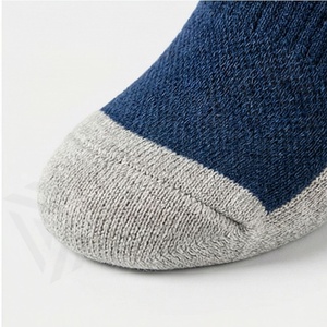 Ankle <b>Socks</b> Solid Navy Blue Cotton Bamboo Fiber Breathable Casual Daily Wear Adult Autumn Knitted <b>Socks</b> - Product Image 6