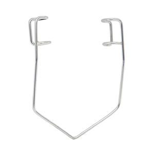 Espéculo de alambre Barraquer para ojos, tamaño bebé, hoja de 8 mm, retractor oftálmico pediátrico para párpados, manual, de acero inoxidable, reutilizable, quirúrgico - Product Image 1