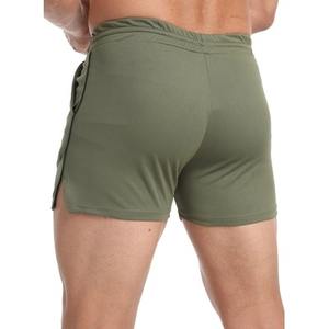 Pantalones Cortos Deportivos para Hombre, Corte Ajustado, Estampado por Transferencia Térmica, Estilo Casual, para Gimnasio y Running, Listos para Enviar al por Mayor - Product Image 3