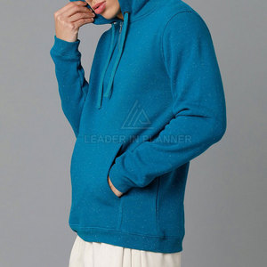 เสื้อฮู้ดซิปครึ่งตัวแบบสั่งทำพิเศษสำหรับผู้ชาย ปี 2026 ผลิตภัณฑ์ฤดูหนาว เสื้อฮู้ดซิปครึ่งตัวสำหรับผู้ชาย ราคาถูก เสื้อฮู้ดอุ่นๆสำหรับฤดูหนาว - Product Image 2