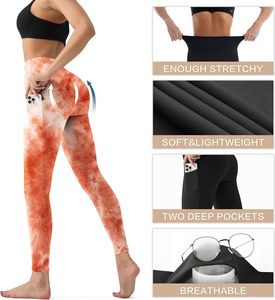 Nouveau style Leggings de fitness pour femmes, Pantalons de yoga extensibles, Collants de sport à séchage rapide, Vêtements de sport doux et confortables, Bas de tenue de sport - Product Image 4