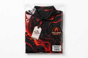Camisa de Manga Corta para Hombre Comfort First, Cuello de Punto Gris, Botones, Estilo Casual, Algodón, Logotipo Personalizado Bordado, Color Sólido - Product Image 6