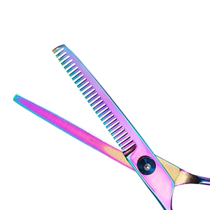 Tijeras Profesionales para Adelgazar el Cabello, Tijeras Texturizadoras de Acero Inoxidable para Peluquería, Salón de Belleza, Corte y Estilizado de Cabello - Product Image 3