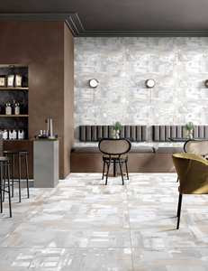 Carreaux de sol en porcelaine de haute qualité, effet terrazzo arc-en-ciel, 600x1200mm, antidérapants, pour salle de bain, style boutique créatif, carreaux de sol en céramique - Product Image 3