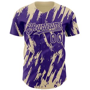 Maillot de baseball d'hiver personnalisé en gros, à manches courtes, avec fermeture boutonnée intégrale, respirant, pour équipe sportive, en coton biologique, antibactérien - Product Image 2