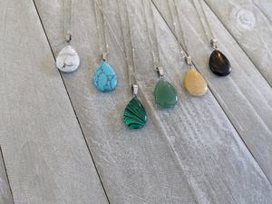 Colgante de múltiples piedras preciosas plata 92,5 joyería de plata Fabricación de calidad increíble natural - Product Image 3