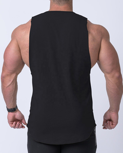 Chaleco Deportivo Casual para Hombre, Tejido Transpirable y Ecológico, 100% Algodón, Sin Mangas, Estilo Racerback para Gimnasio, con Logotipo Frontal - Product Image 6