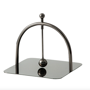 Porte-serviettes en fer inspirés des engrenages et tuyaux industriels modernes, décoration de table en métal durable pour événements de Noël, vente en gros - Product Image 2