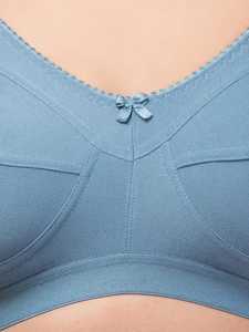 Sujetador sin relleno de poliéster y algodón para mujer, sujetador sin aros, sujetador de uso diario, sujetador cómodo, sujetador transpirable, sujetador para mujer, venta al por mayor - Product Image 4