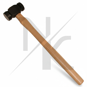 Marteau de forgeage en acier inoxydable de qualité supérieure, manche en bois durable, robuste, pour soins des sabots vétérinaires, équitation - Product Image 3