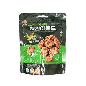 Almendras con Sabor a Pollo Frito con Wasabi al por Mayor, 80g |   Nueces Crujientes Recubiertas con Bolsa para Batidos - Product Image 1