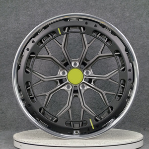 Jantes en aluminium 2 pièces 5x112 5x114.3 5x120 <span class=keywords><strong>17</strong></span> 18 19 20 21 22 pouces pour <span class=keywords><strong>A3</strong></span> S3 RS3 MK7 MK8 GTI R Macan G80 G82 W247 - Product Image 1