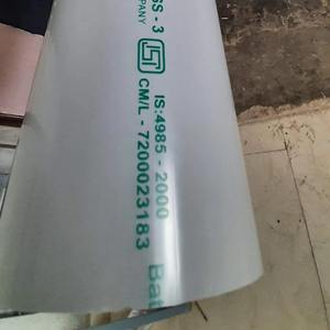 Tubería de PVC Blanca AgriFlow de 20 mm, 6 m de Longitud, 3 mm de Espesor, Conexión por Solvente, Norma IS 4985, Marca Peregrine, para Riego y Suministro de Agua - Product Image 2