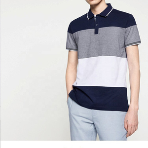 Chemises polo pour hommes, coupe ajustée, SOLIDES, anti-boulochage, 100% coton, vêtements décontractés, hauts de golf tissés, manches courtes, été, plage, adultes - Product Image 2