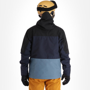 Veste de ski et snowboard unisexe pour adultes, isolée, à capuche, avec fermeture éclair, imperméable 10 000 mm, coupe-vent, personnalisable OEM - Product Image 3