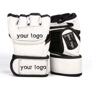 Guantes de Boxeo de Piel Sintética PU, Cómodos, Impermeables, Transpirables, con Cierre de Cordones, Personalizables con Impresión, de Alta Calidad - Product Image 3