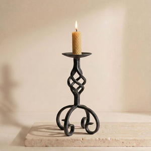 Support de bougie moderne en fer résistant à la chaleur, fait main, de qualité supérieure, pour la décoration de Noël, de la maison et des événements, salon, chambre à coucher - Product Image 1