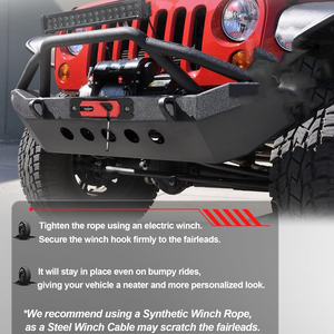 Chất lượng cao off-road xe phục hồi kéo móc 33000lbs phá vỡ sức mạnh tời nhôm Fairlead - Product Image 3