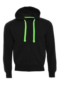 Sudaderas con capucha de alta calidad con cremallera, unisex, de punto, lisas, personalizadas, extragrandes, blancas, con estampado puff, 500 g/m² de algodón - Product Image 2