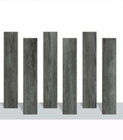 Carreaux de parquet en porcelaine de haute qualité de la marque KC, finition mate sculptée, design bois, Europe, 400x400mm, épaisseur 9mm, garantie à vie