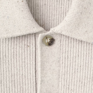 Cardigan en laine pour homme, manches longues, fermeture boutonnée, couleur unie, col rabattu, tricot anti-boulochage, épaisseur standard, idéal pour l'automne - Product Image 5