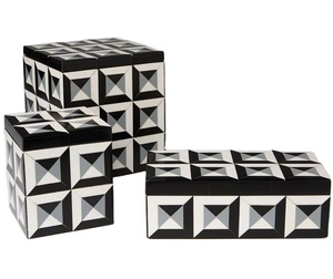 กล่องใส่เครื่องประดับสไตล์นอร์ดิกทันสมัยสุดหรู พร้อมเรซิ่นตกแต่งและฝังมุก ใช้เป็นที่เก็บของอเนกประสงค์สำหรับอุปกรณ์ในห้องน้ำ - Product Image 6