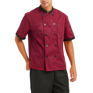 Veste de chef unisexe confortable en tissu doux pour les opérations culinaires intenses - Product Image 5