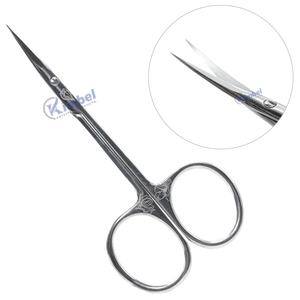 Tijeras Profesionales para el Cuidado de las Uñas, Hoja de Acero Inoxidable para Recortar la Piel Muerta Rusa, Punta Afilada, Marca Privada - Product Image 4