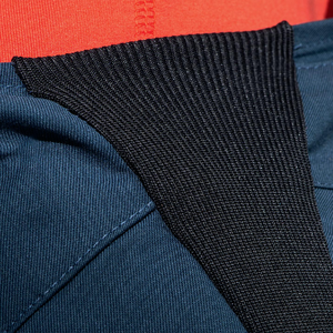 Overol de Mezclilla Azul para Hombre, Color Sólido, Algodón de Peso Medio, Estilo Casual para Trabajo, Corte Regular de Primavera - Product Image 6