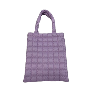 Quilted Puffer Tote Bag for Women Daily Use <b>Medium</b> Size <b>Handbag</b> Large Capacity Thickened Design Tote - Product Image 5